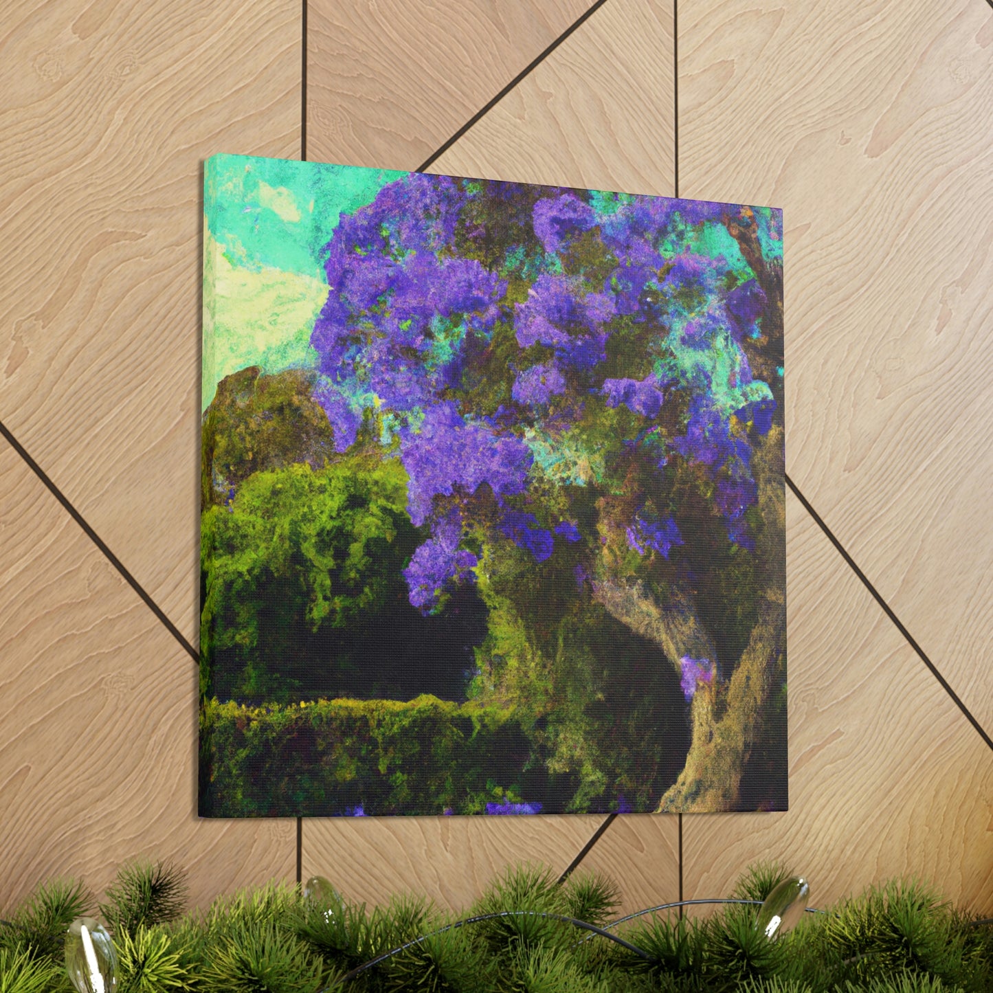 Jacaranda Dreams Surreal - Canvas