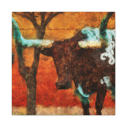 Texas Longhorn Power - Canvas