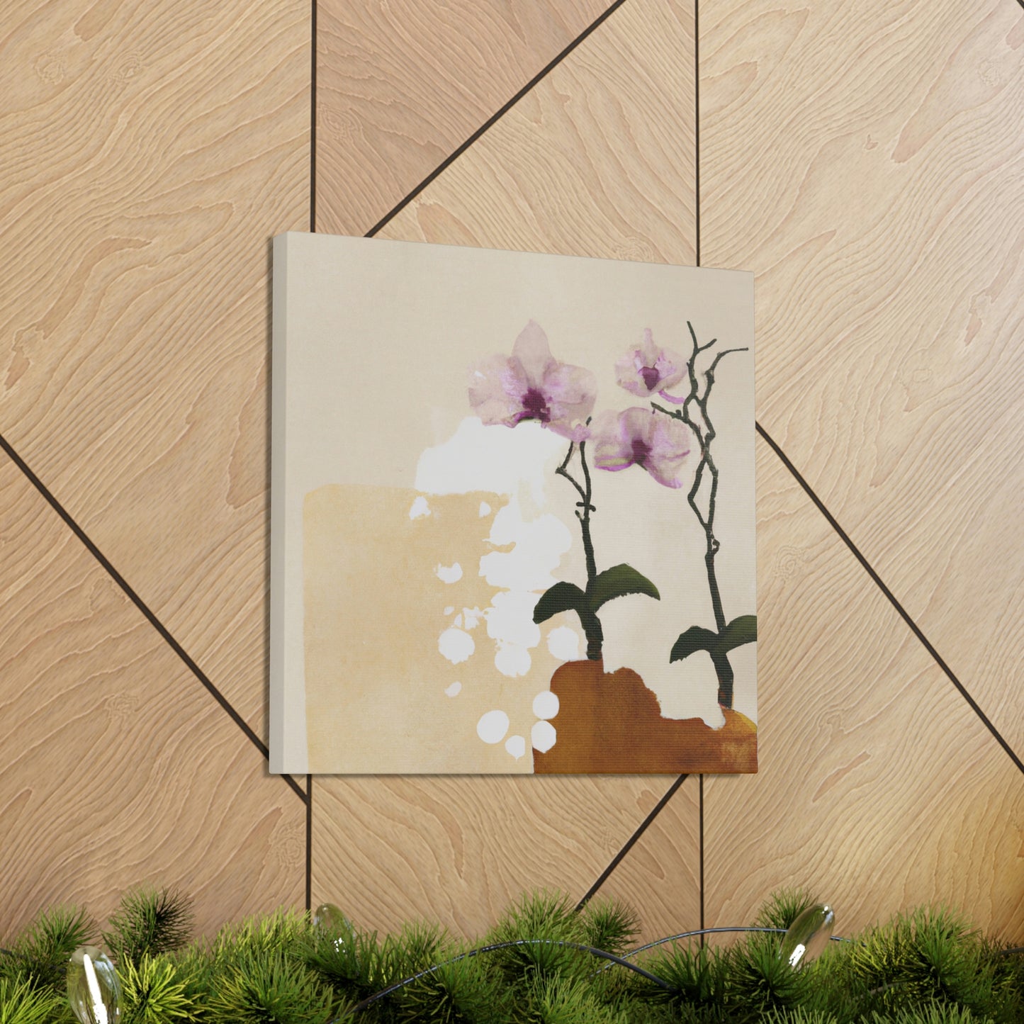 "Orchid In Movement" - Canvas