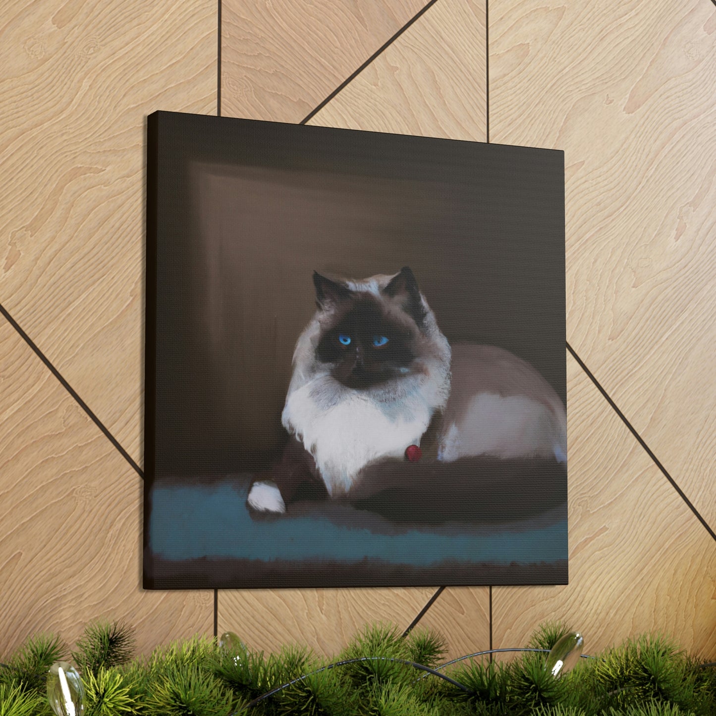 "Ragdoll: Minimalist Beauty" - Canvas