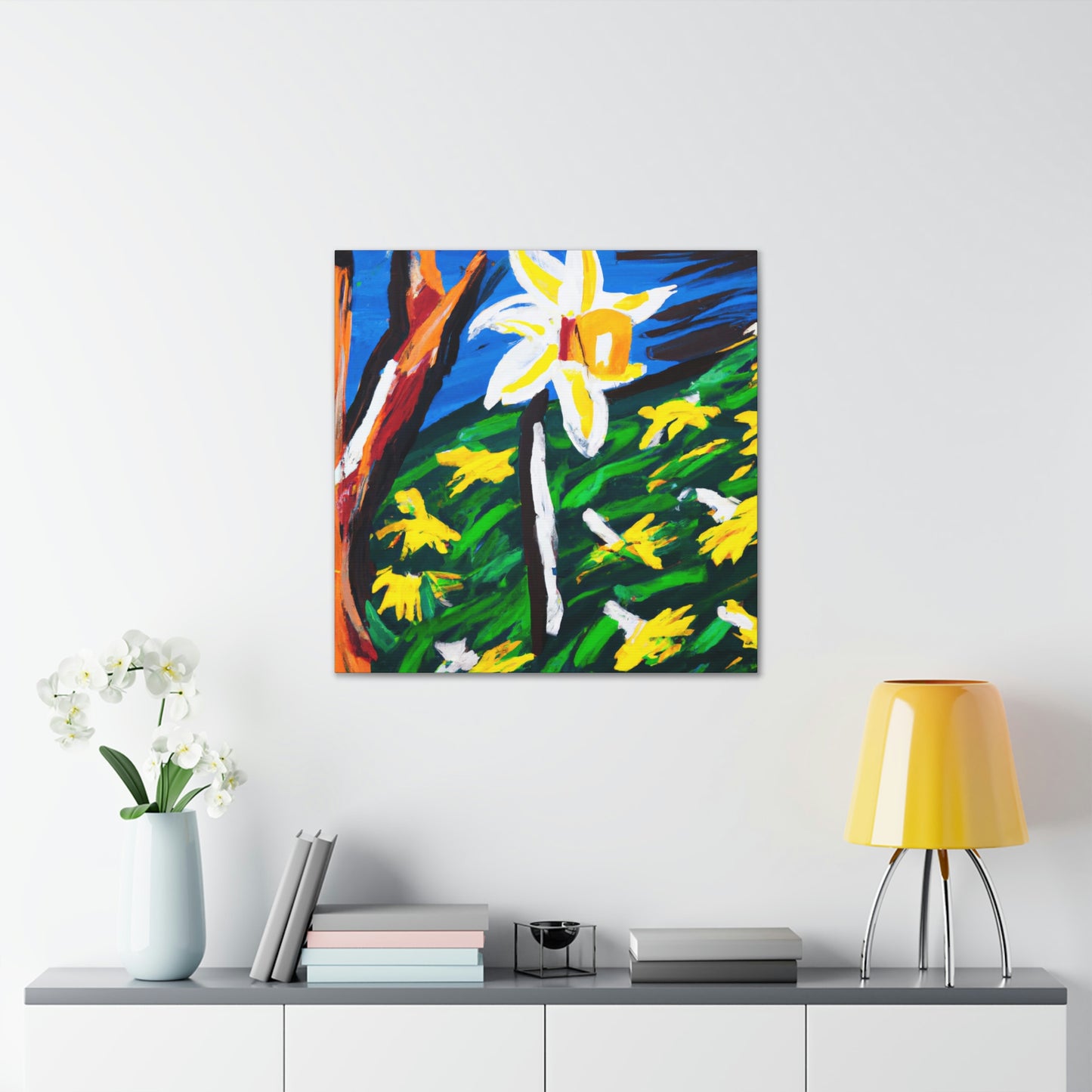 "Daffodils in Sunshine" - Canvas