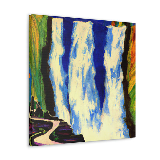 Thundering Water Plunge - Canvas