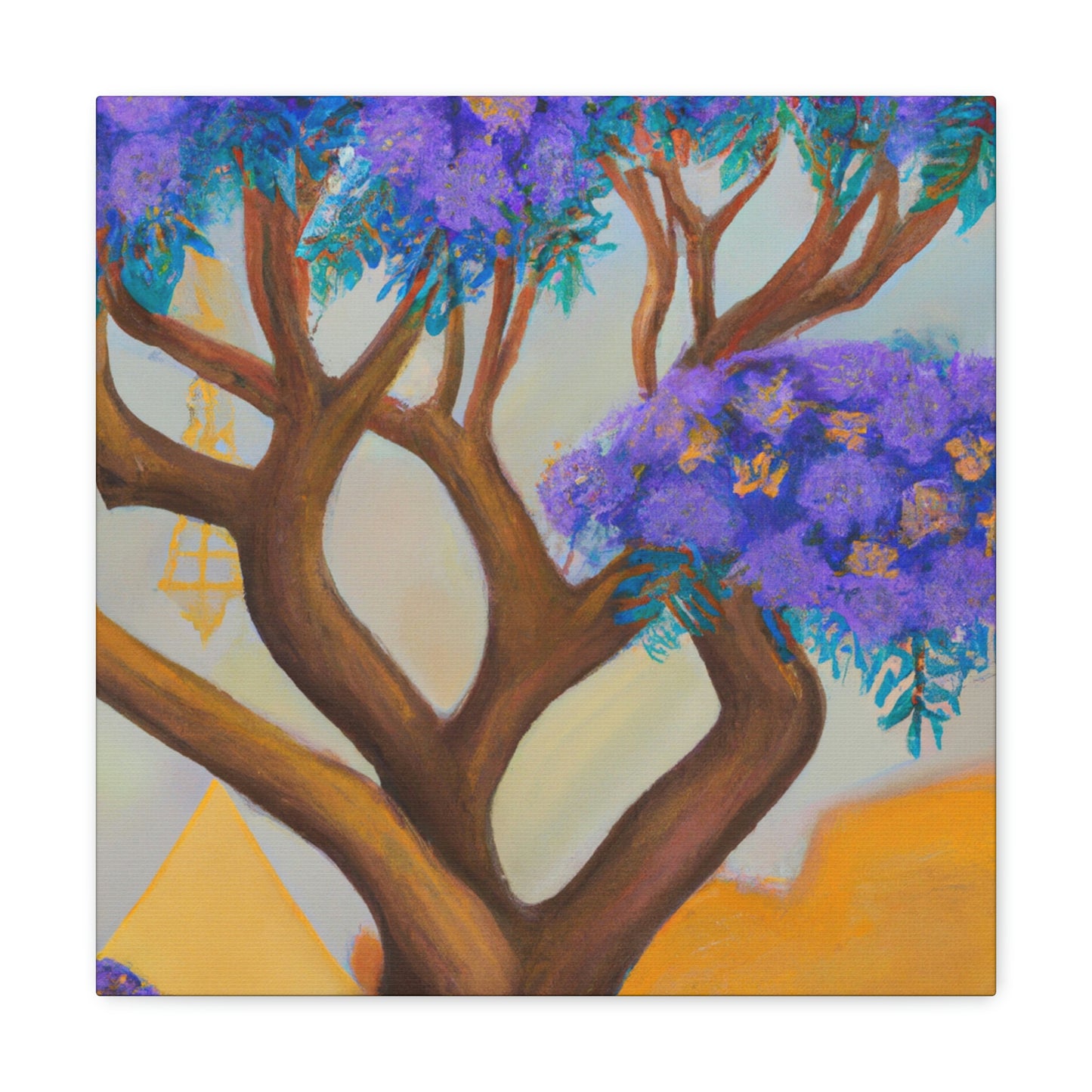 "Jacaranda Dreamscape" - Canvas