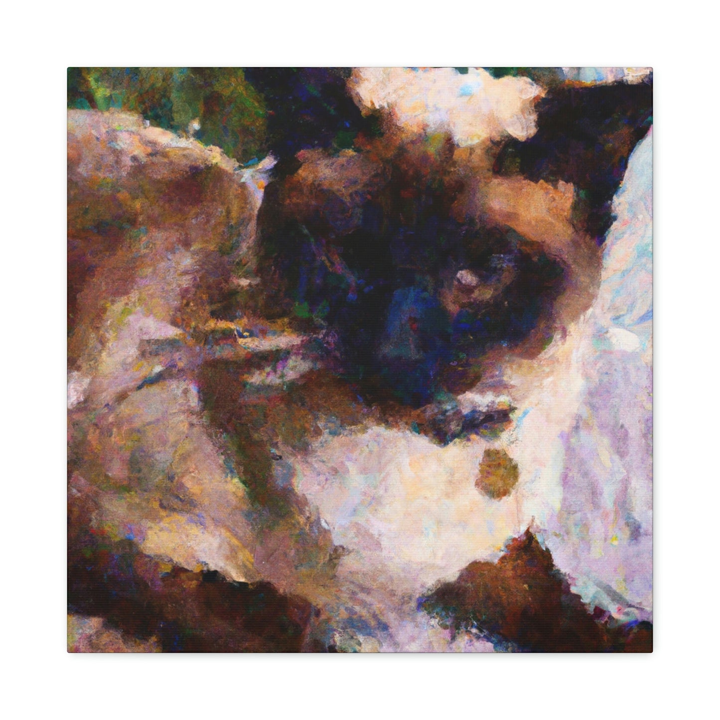 Siamese Post-Impressionism - Canvas