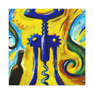 "The Corkscrew's Winding Dance" - Canvas