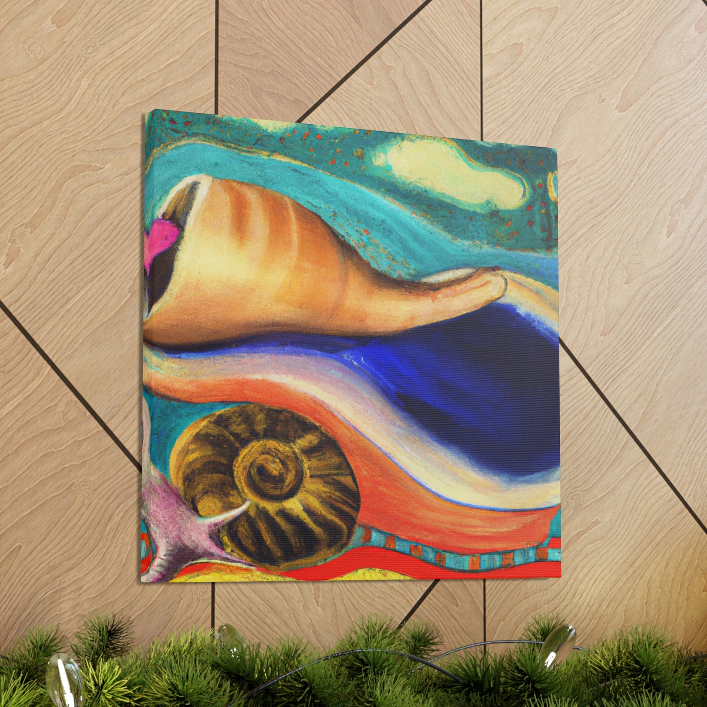 "Sea Shell Symphony" - Canvas