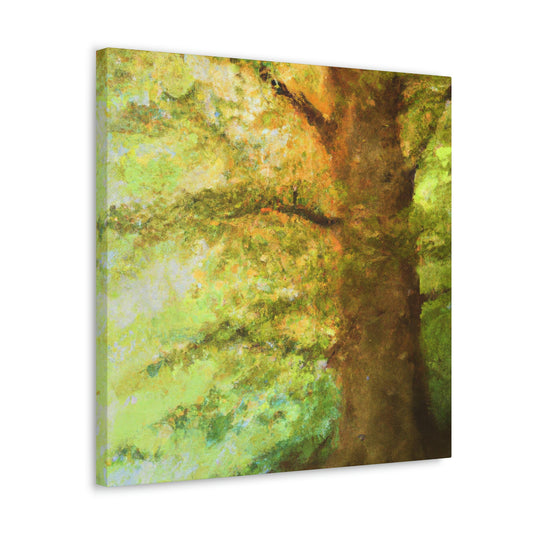 "Beech Tree Labyrinth Dream" - Canvas