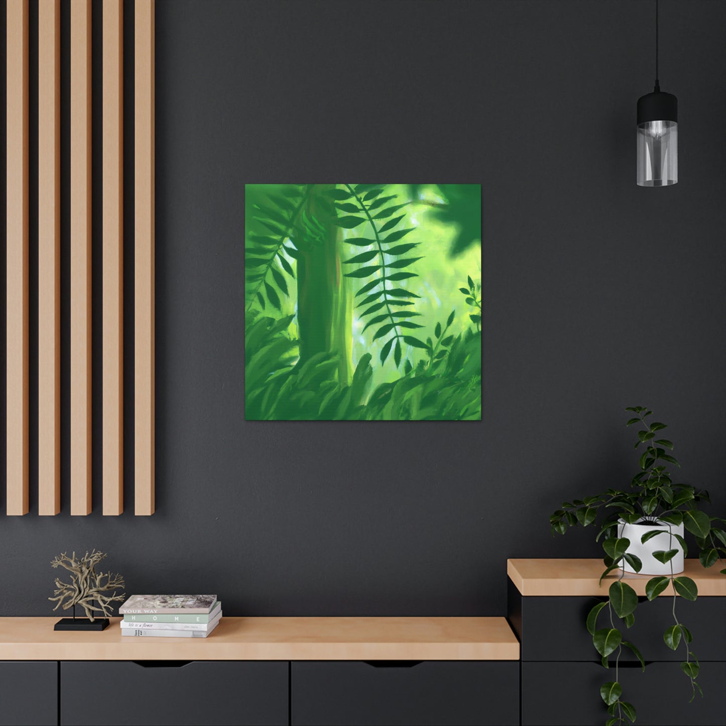 "Leafy Greens Abound" - Canvas