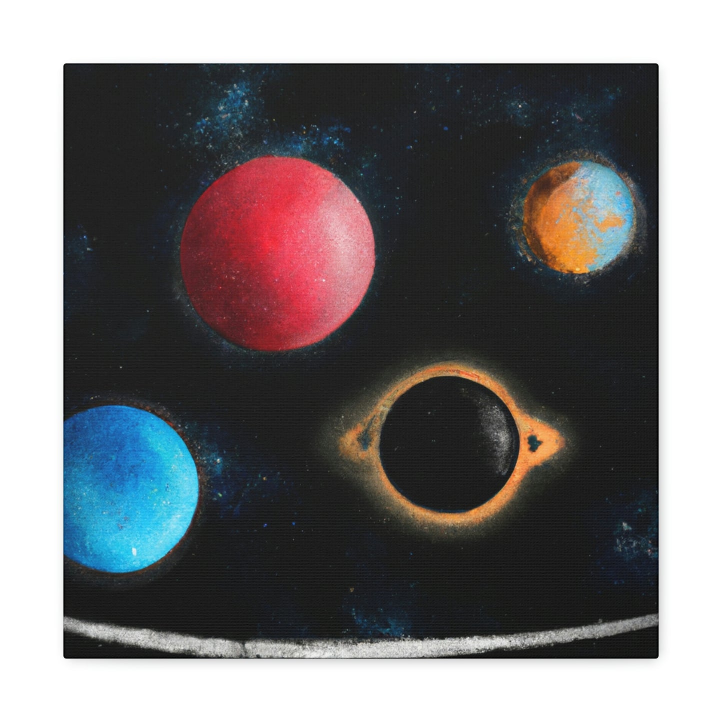 Planets in the Cosmos - Canvas