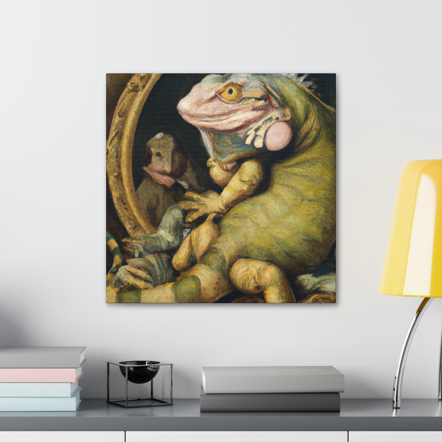 Reptiles of Baroque - Canvas