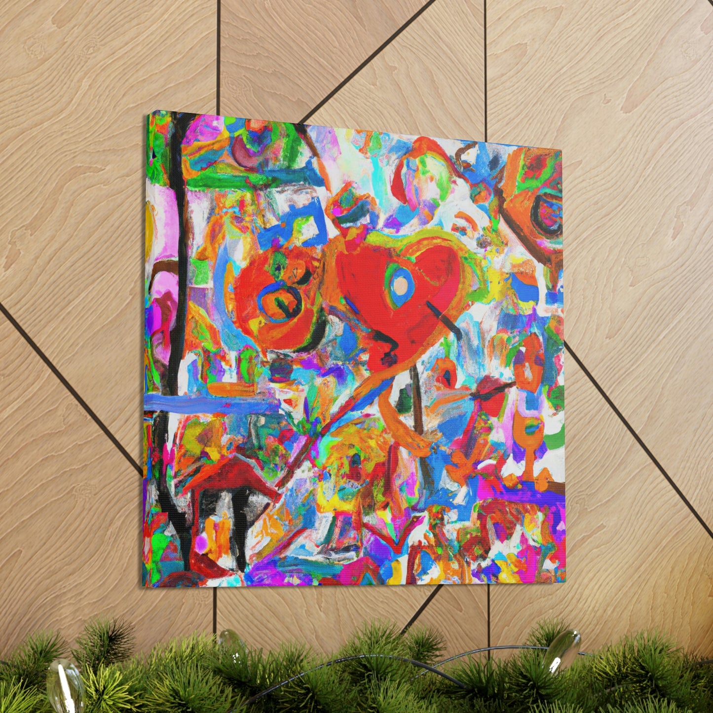 Love Garden Ecstasy - Canvas