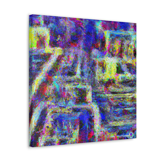 "Technology in Impressionism" - Canvas