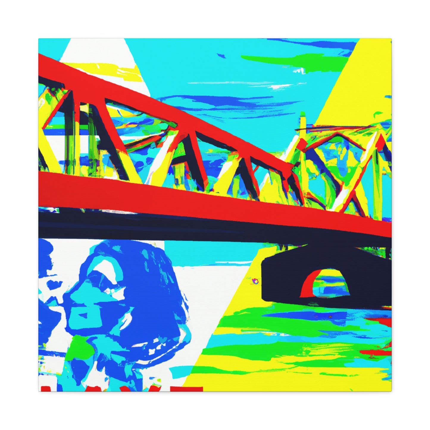 Love's Grand Bridge - Canvas