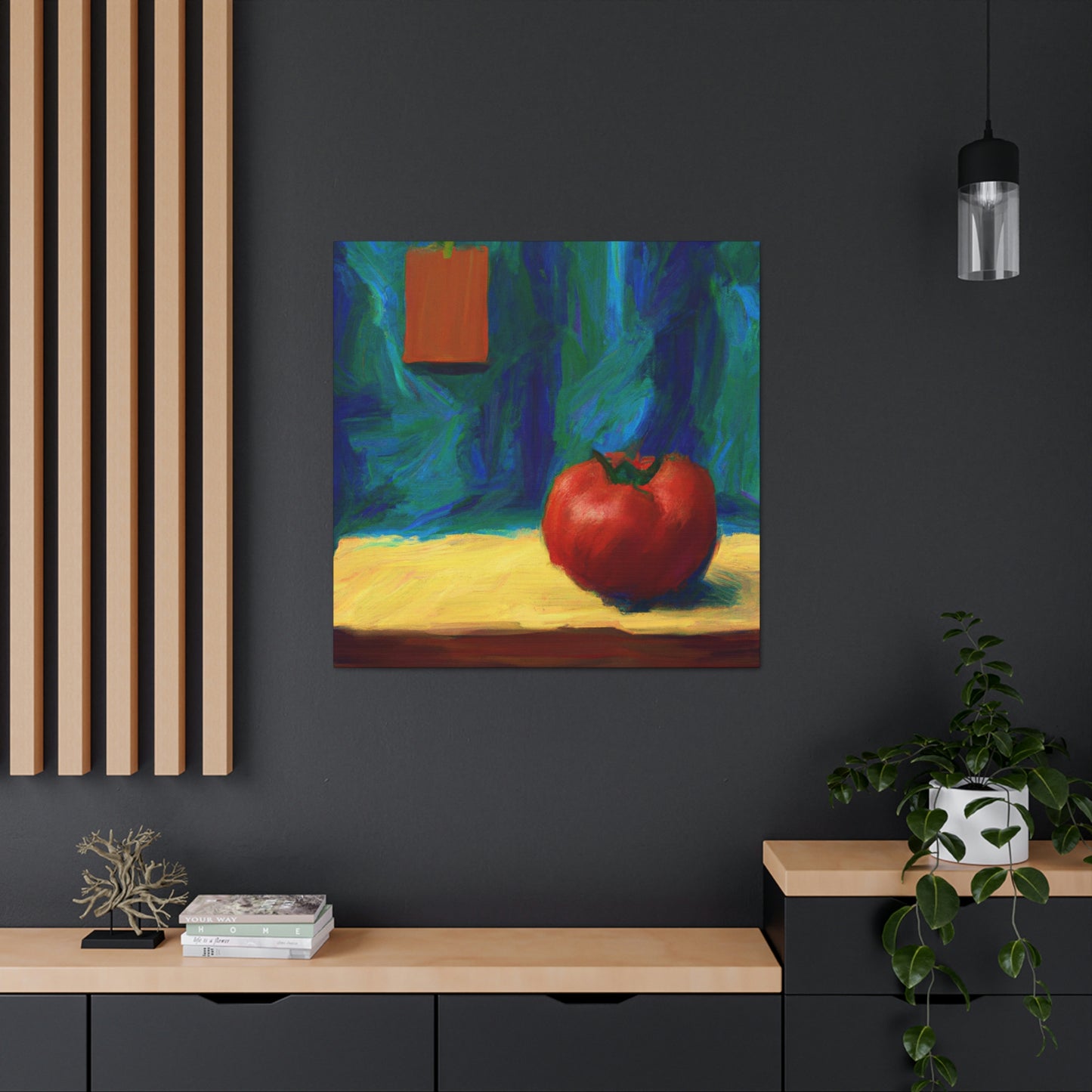 Tomato As Sunset - Canvas