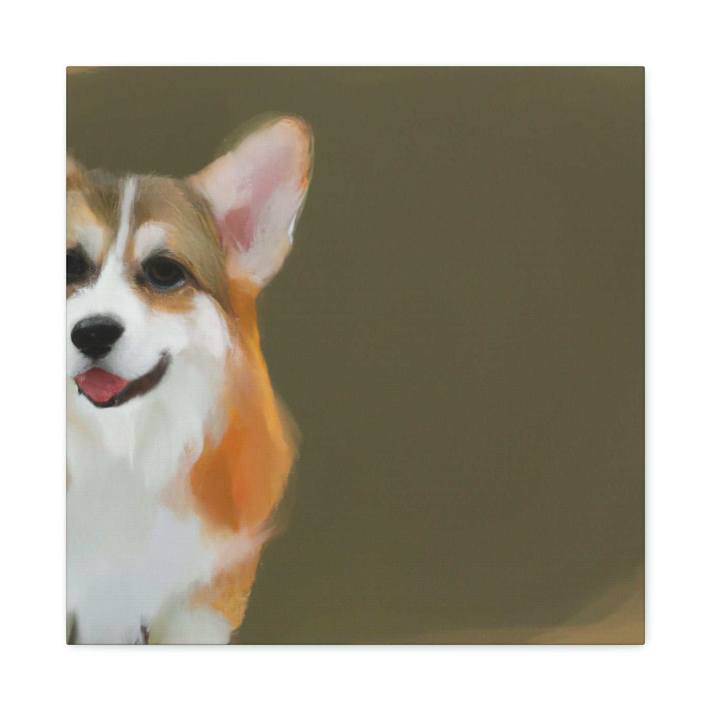 "Companionship of Corgis" - Canvas