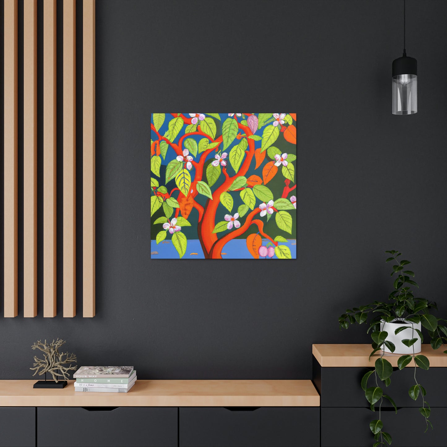 "Dogwood Tree Dreamscape" - Canvas