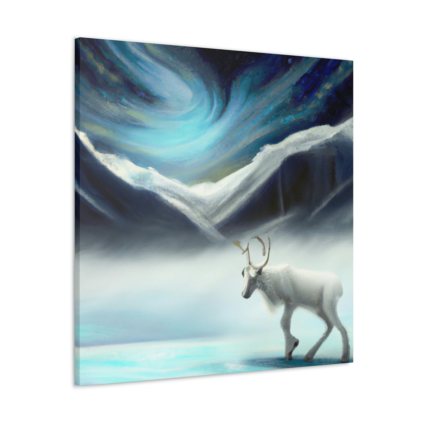 "Reindeer In Wonderland" - Canvas