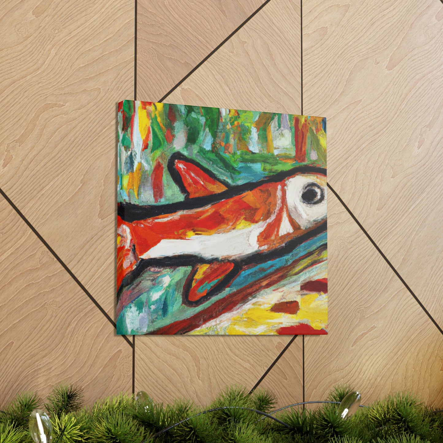 "Killifish Transcendence" - Canvas