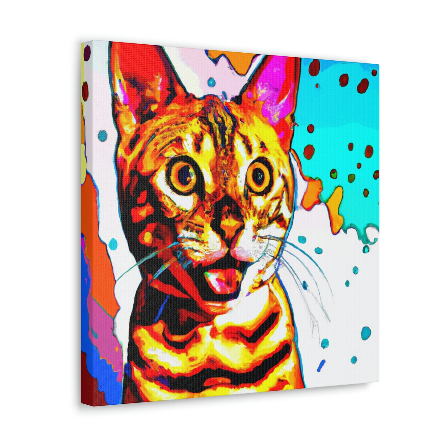 Bengal in Pop Art - Canvas