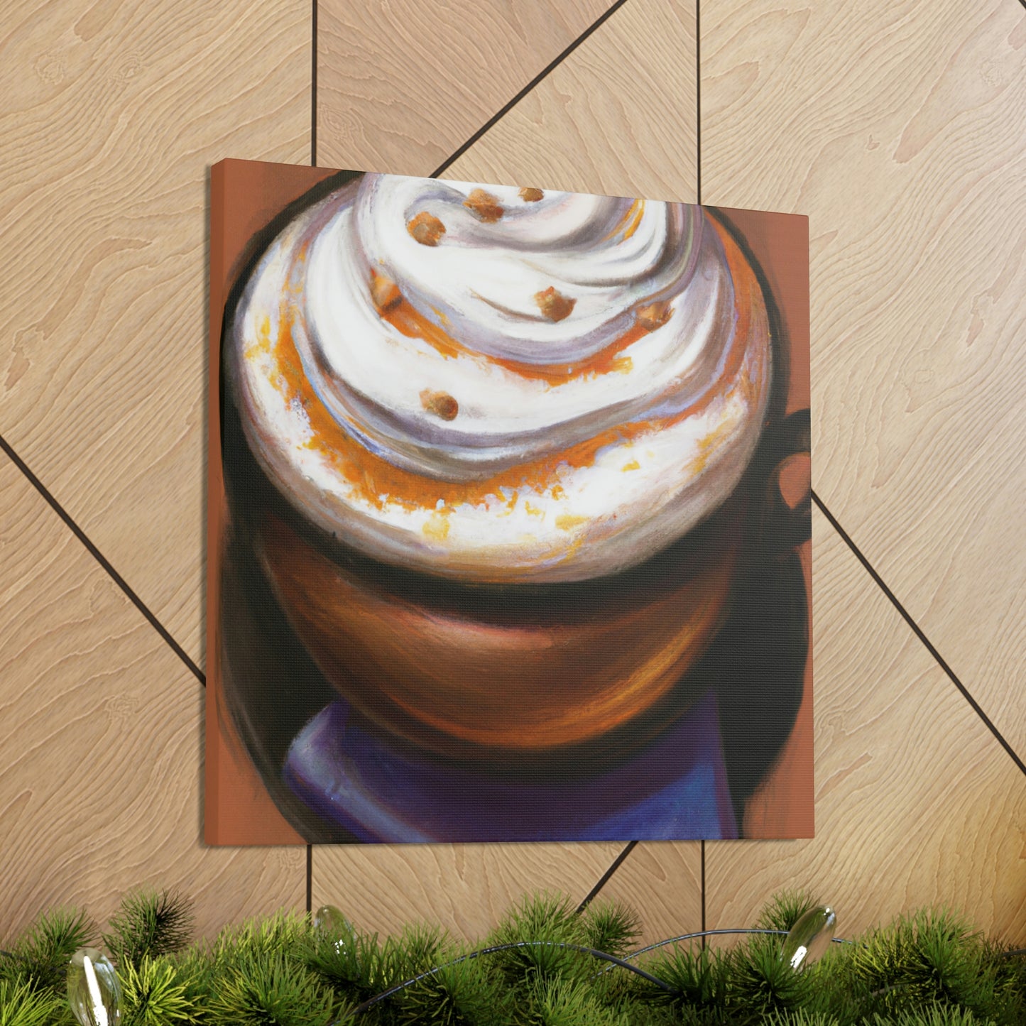 "Cappuccino in Realism" - Canvas