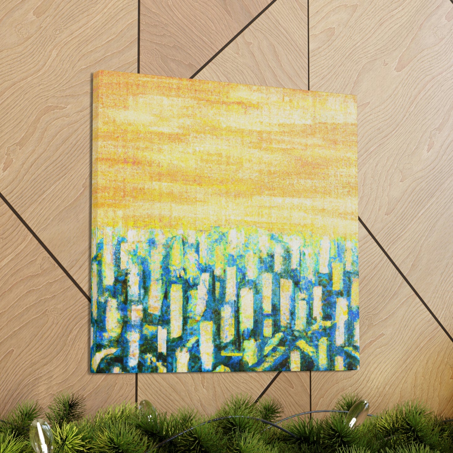 Corn in Moonlight Gloaming - Canvas