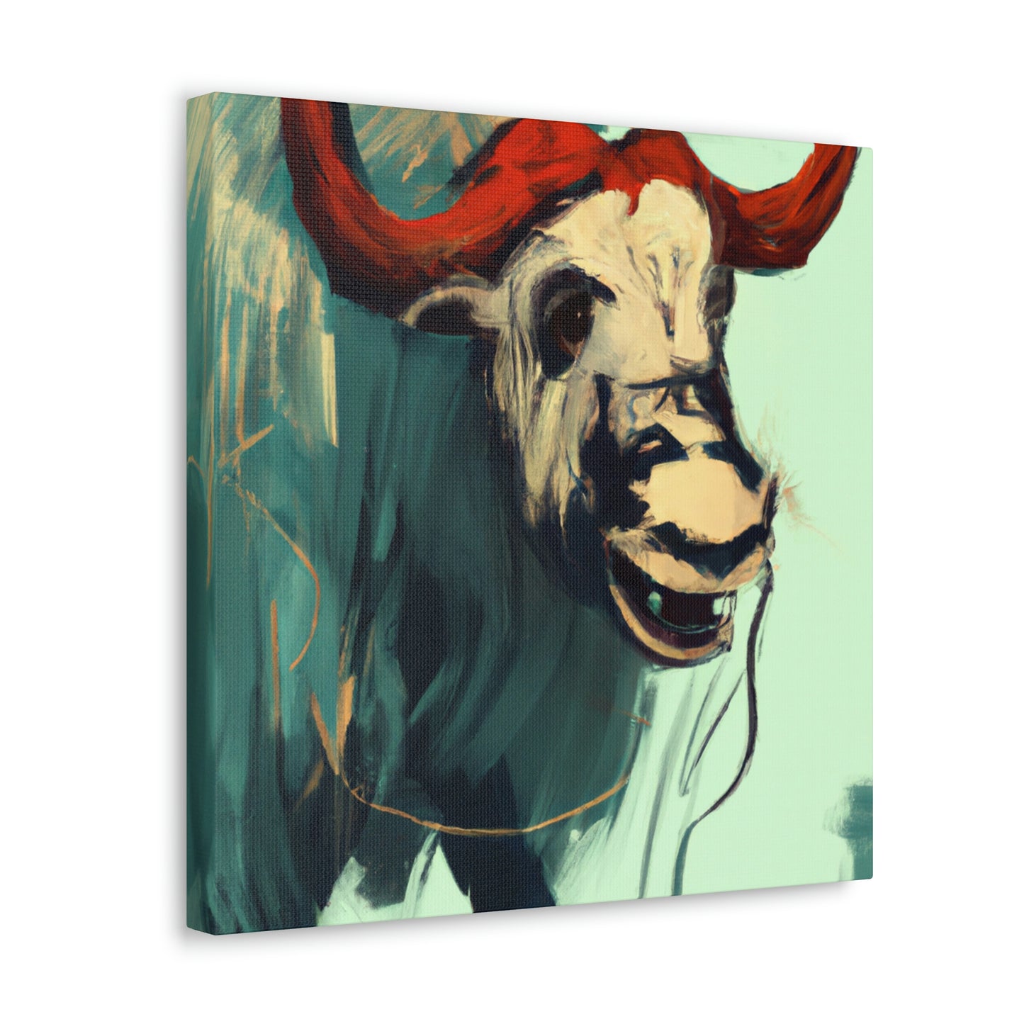 Yaks in the Wilderness - Canvas