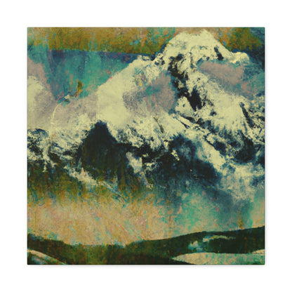 "Mountain Majesty Expressionism" - Canvas