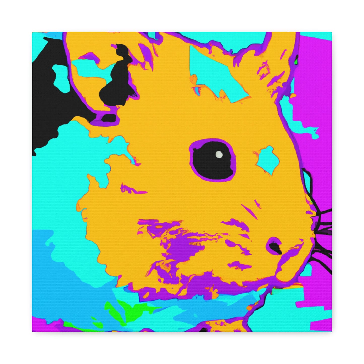 Hamsters in Minimalism - Canvas