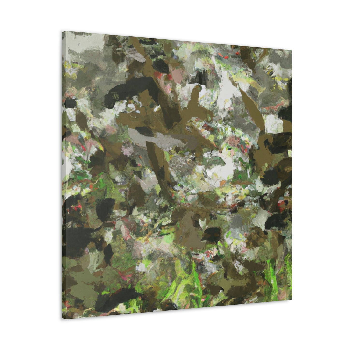 Camouflaged in Abstraction - Canvas