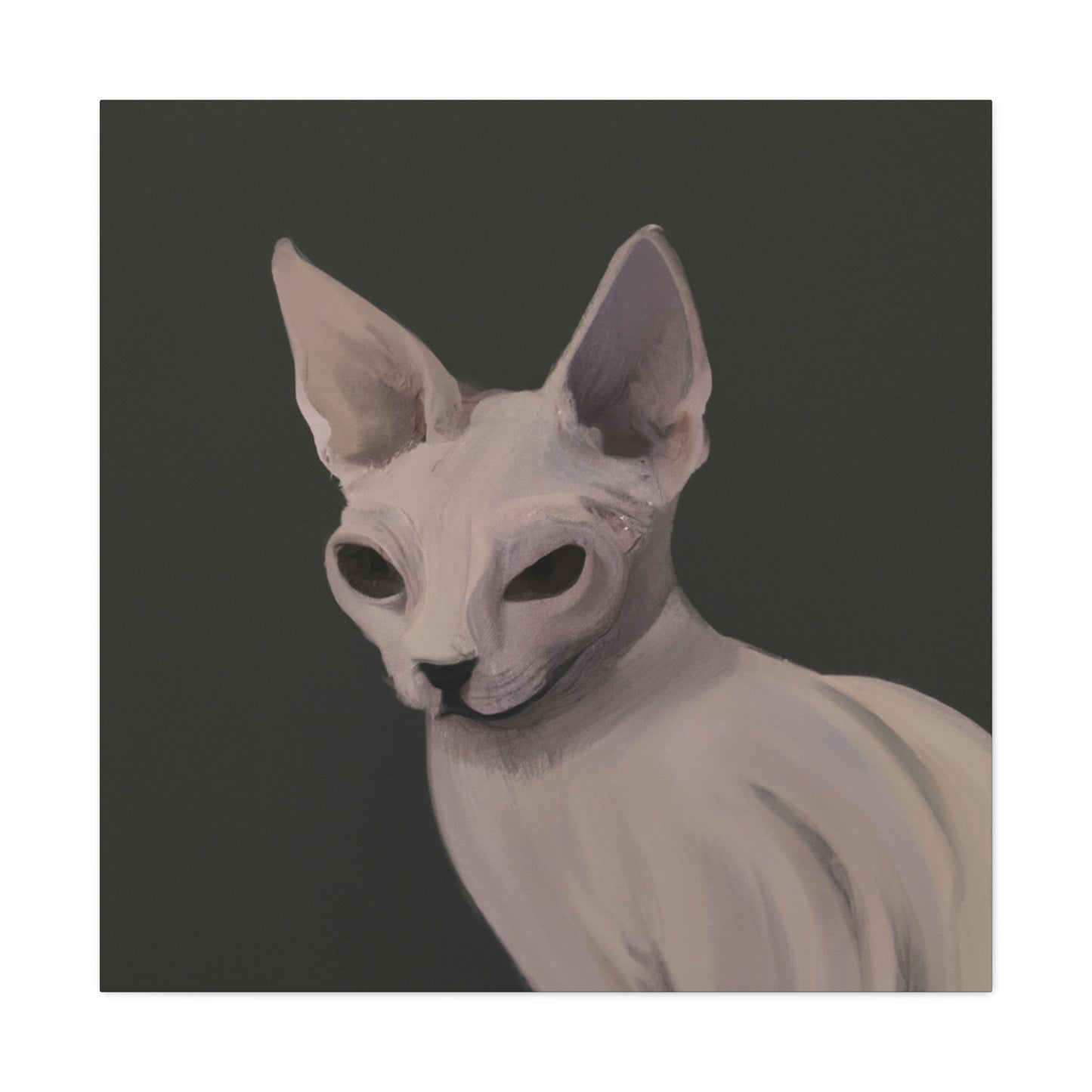 Sphynx of Minimalism - Canvas