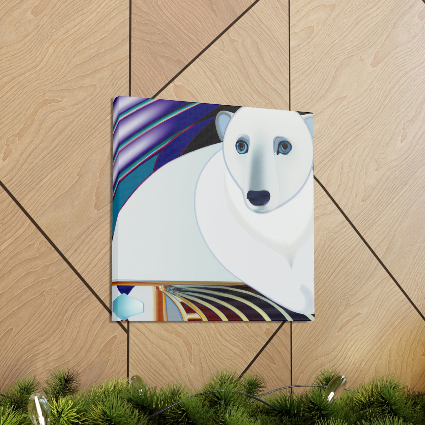 Ermine's Shining Splendor - Canvas