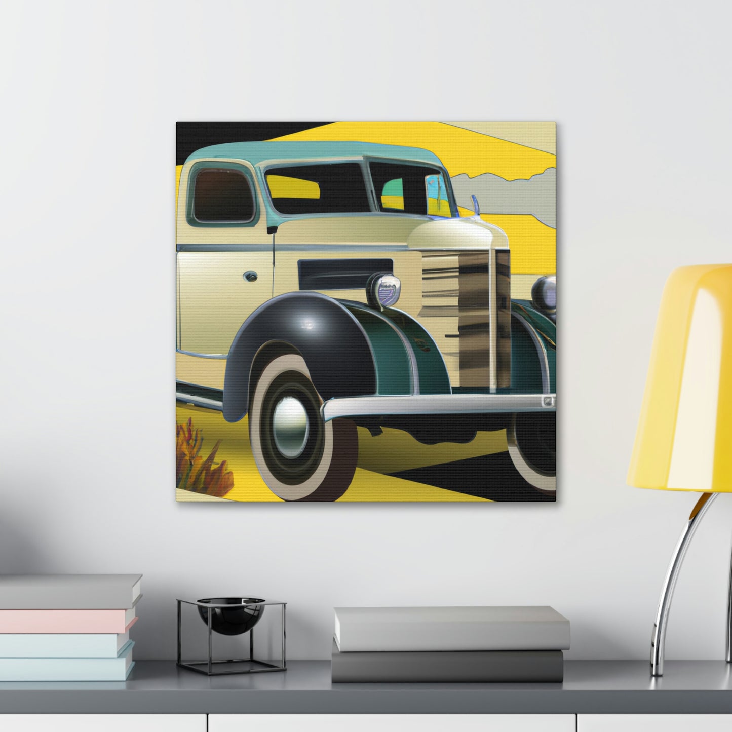 "Dusty Pickup Jubilee" - Canvas