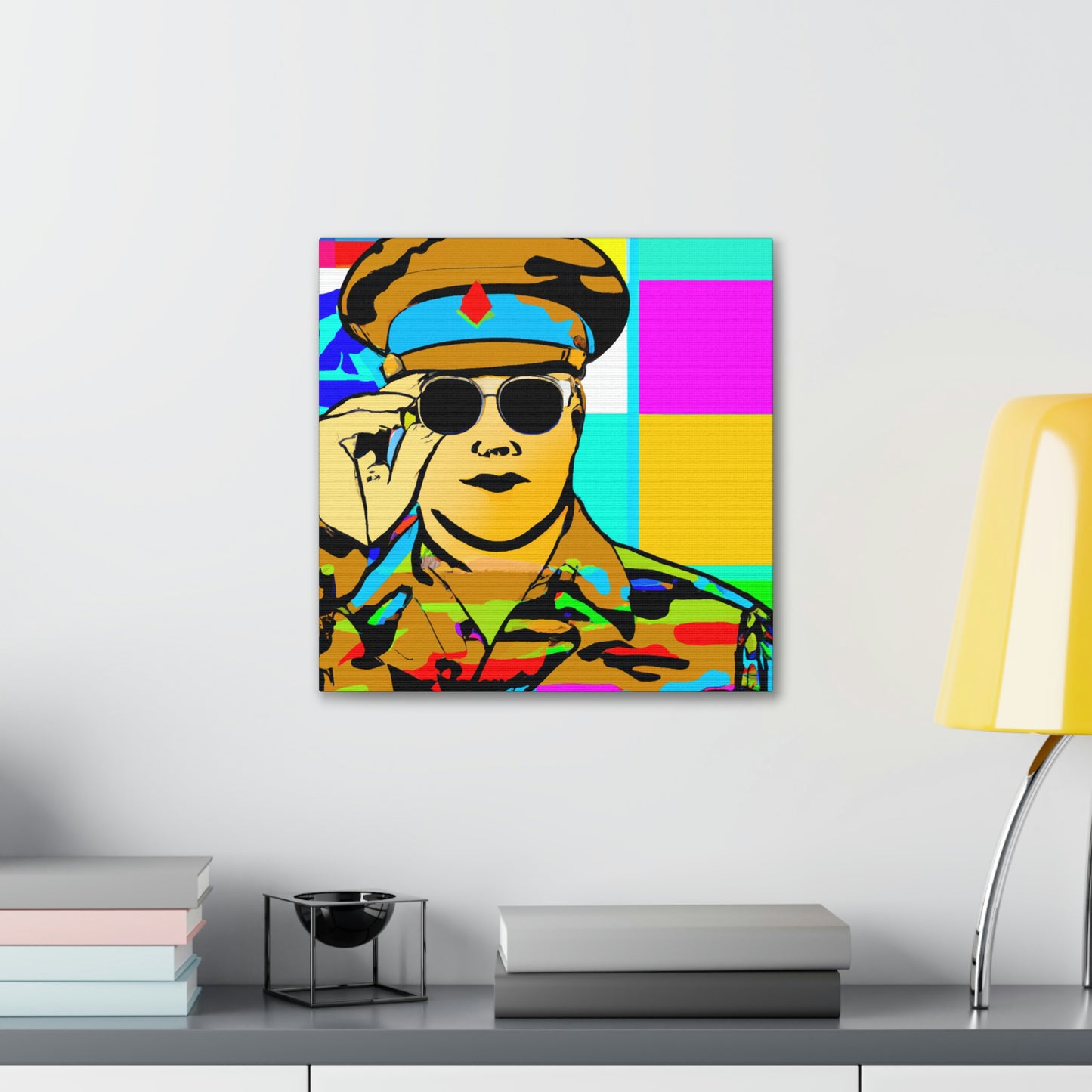 Supply Sergeant Pop Art - Canvas