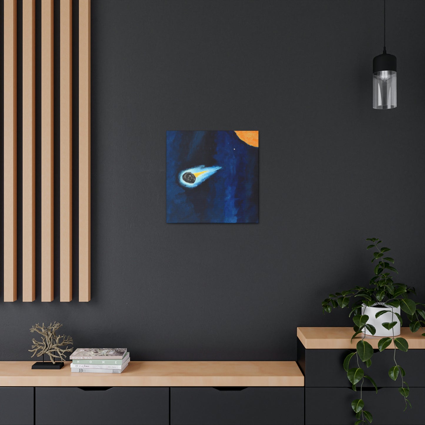 Meteor in the Sky - Canvas