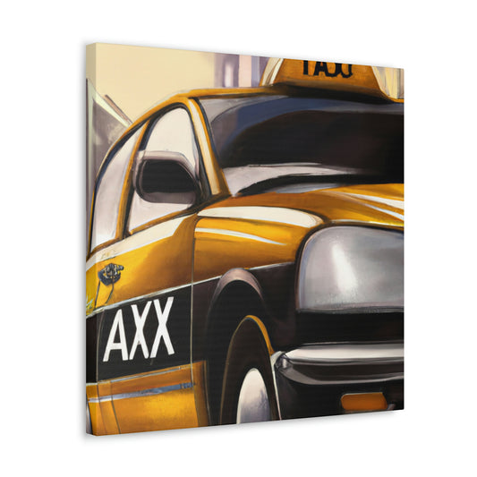 Taxi at Midnight - Canvas