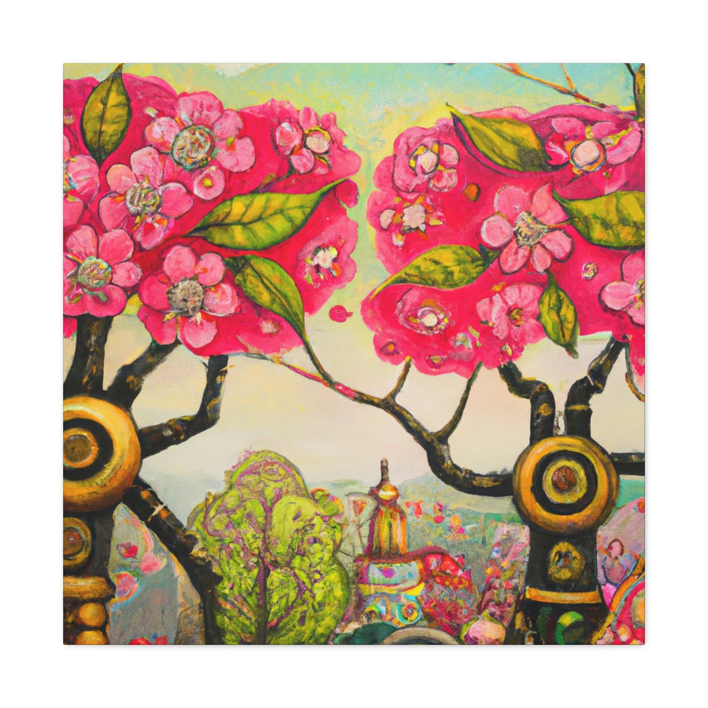 Cherry Blossoms Aweigh - Canvas