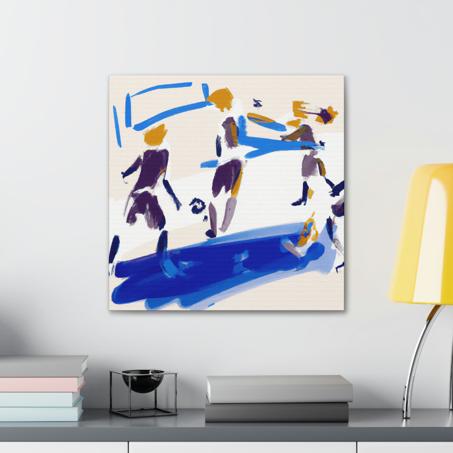 Soccer in Simplicity - Canvas