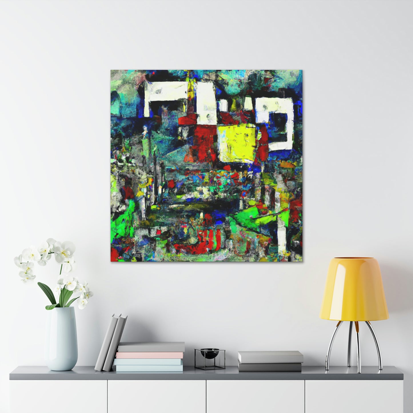 Harbor of Abstract Dream - Canvas