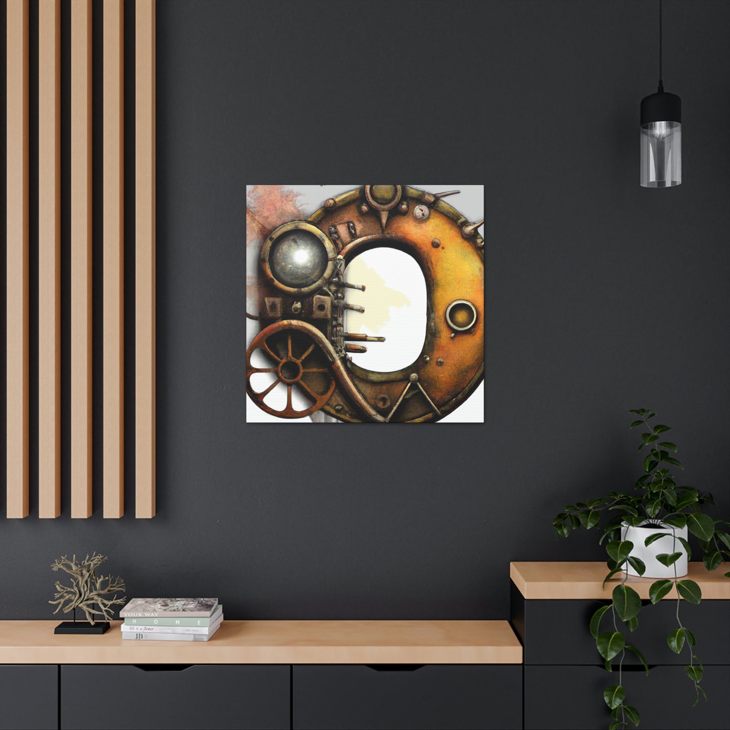 O, Steam Powered World - Canvas