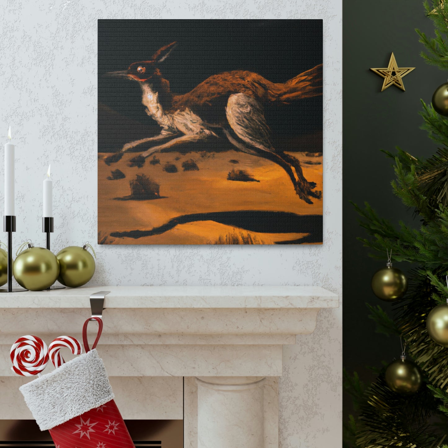 Fast and Fearless Roadrunner - Canvas