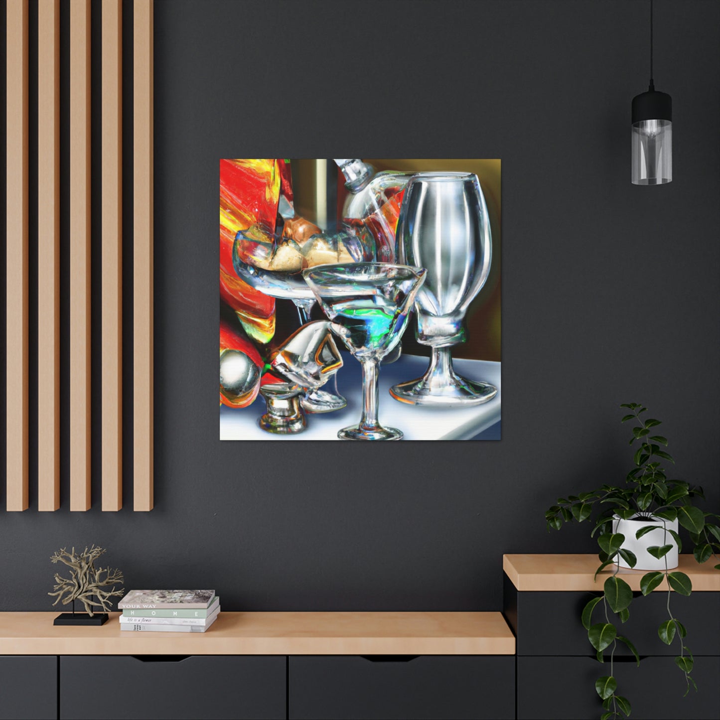 Alcoholic Nectar Glows - Canvas