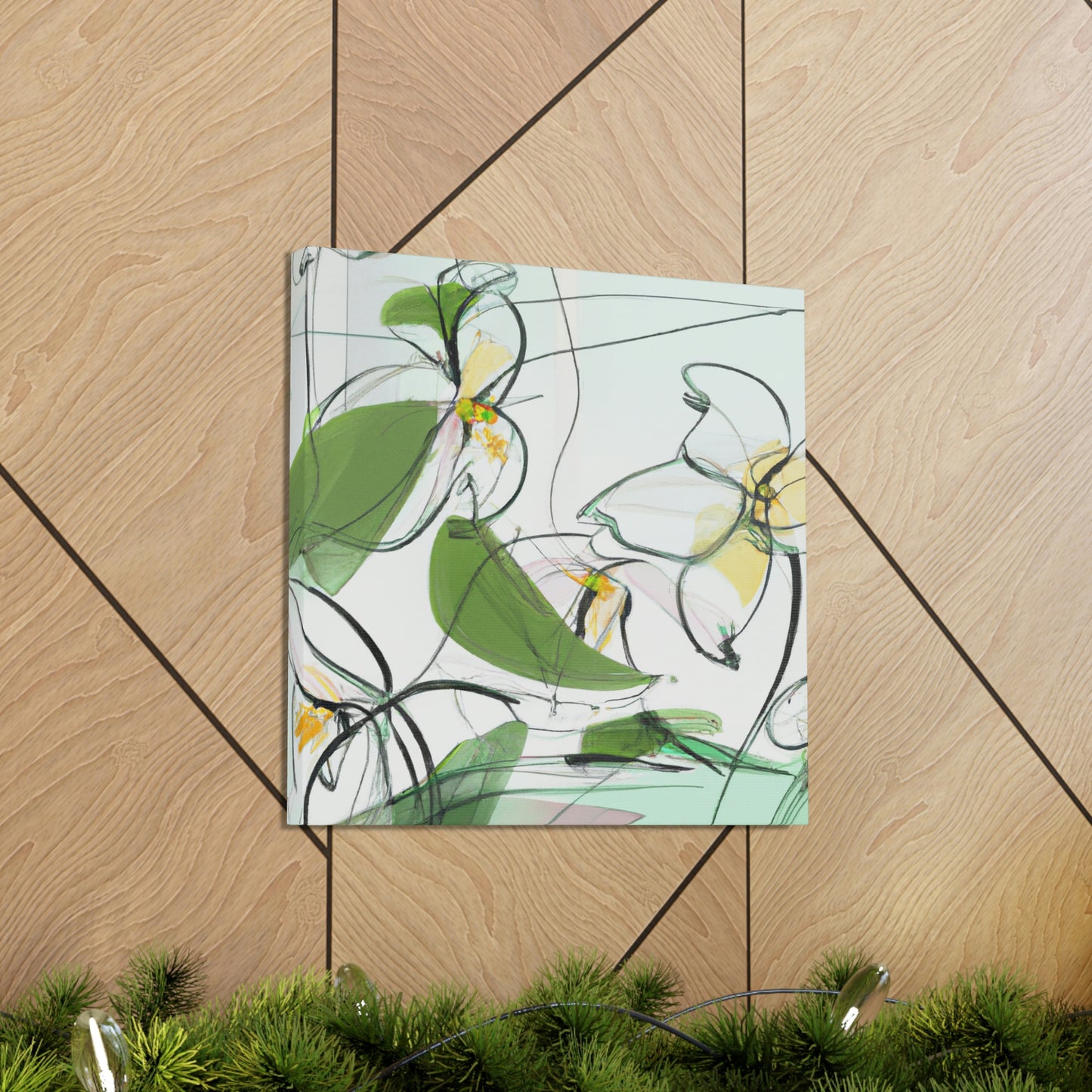 Jasmine in Art Deco - Canvas