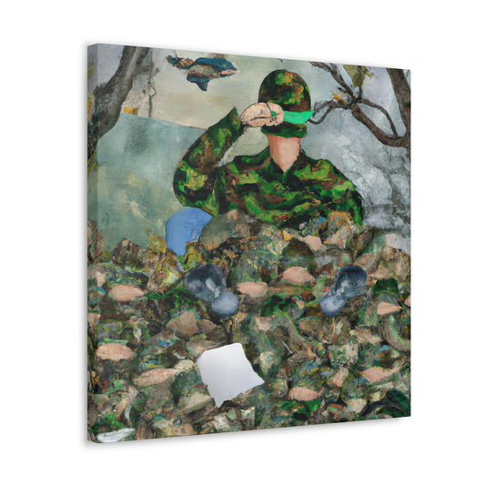 "Camouflage in Surrealism" - Canvas