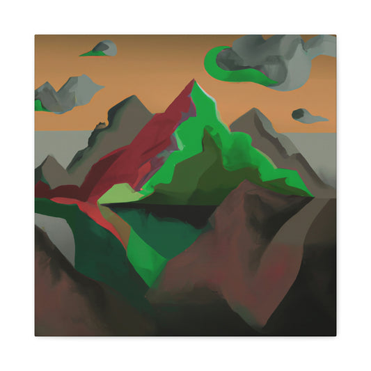 Mountain Fjords Dreaming - Canvas