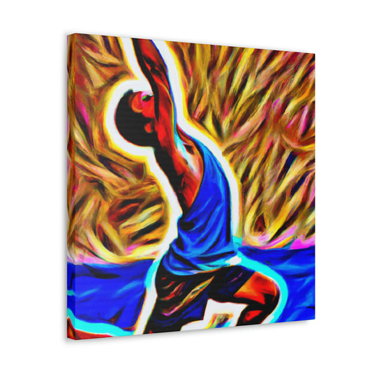 Yoga Contemplation Peace - Canvas