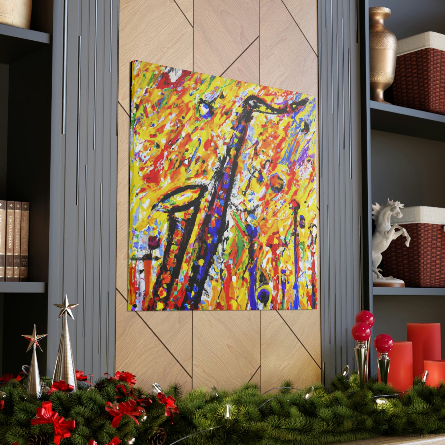 "Harmony of the Clarinet" - Canvas