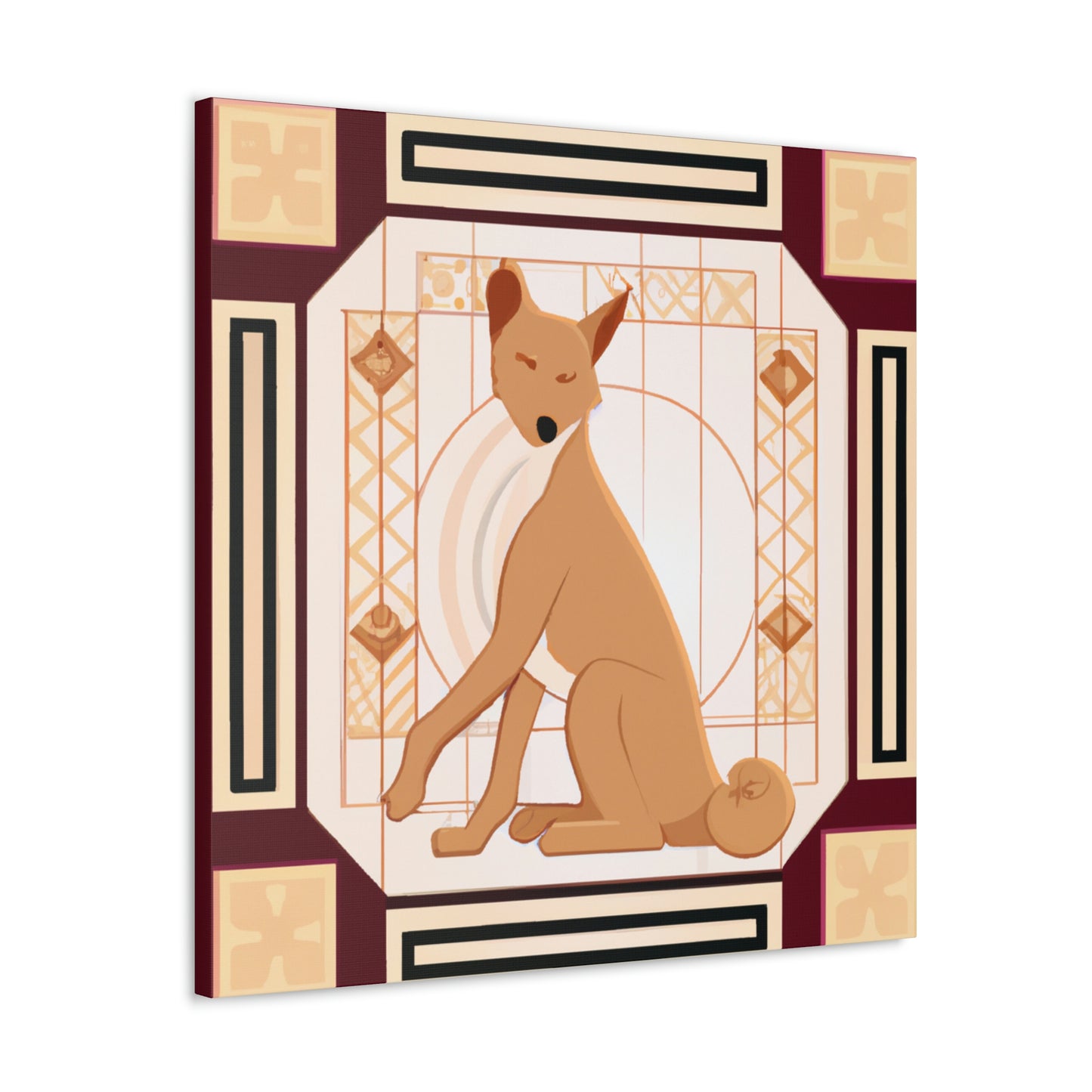 "Dhole's Deco Dreaming" - Canvas