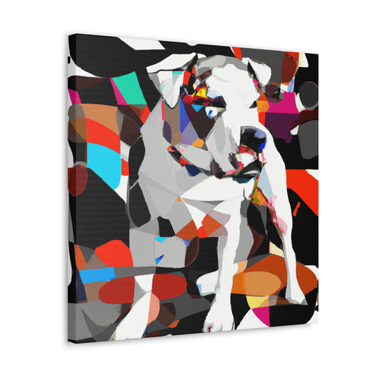 "American Bulldog Iconography" - Canvas