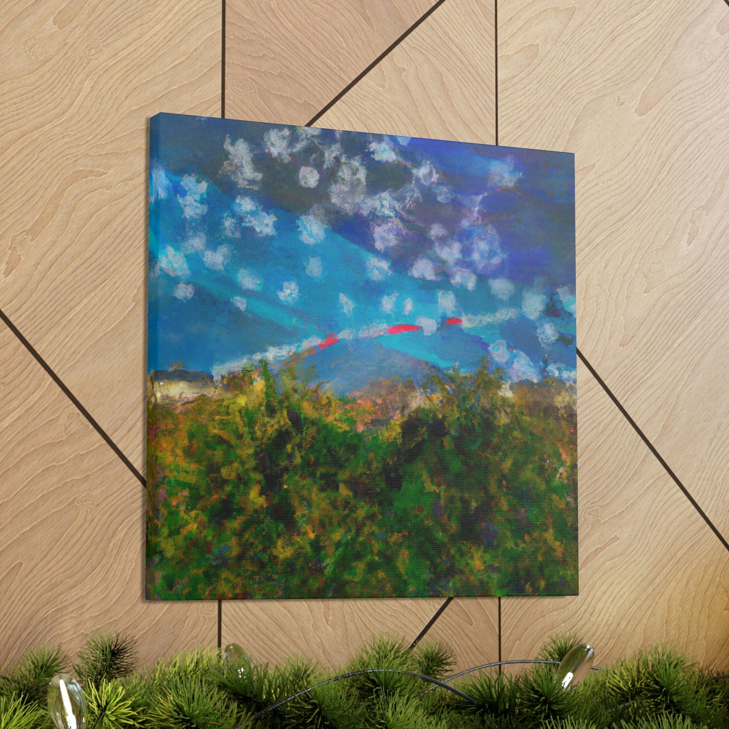 Mistletoe Moonlit Dancer - Canvas