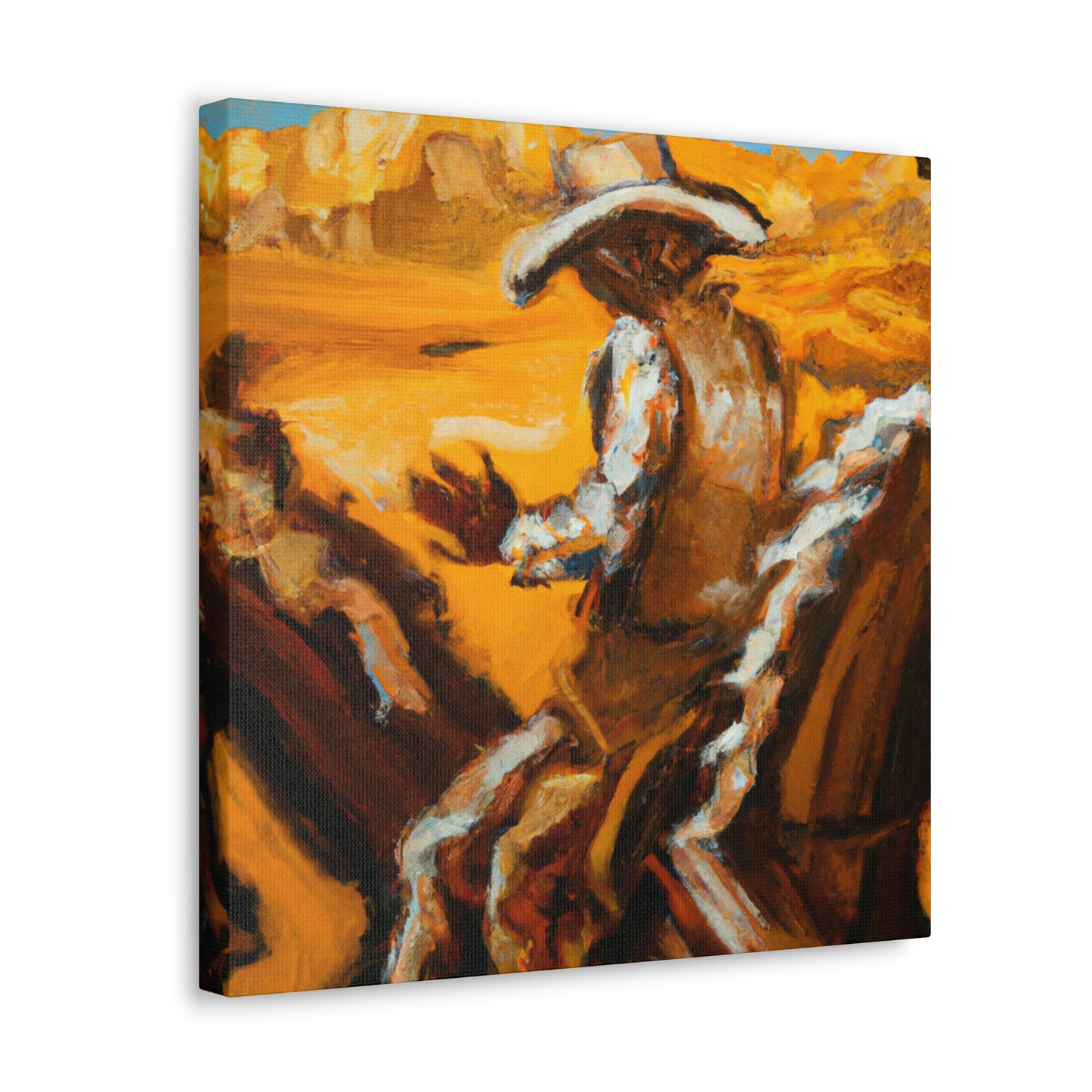 A Western Visionscape - Canvas